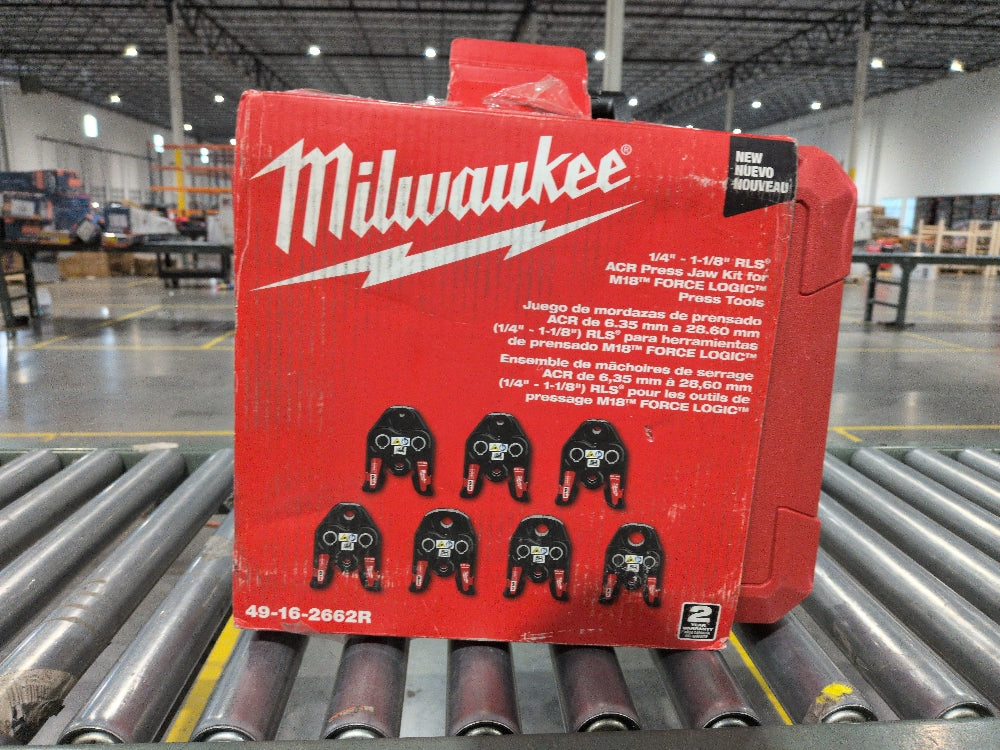 Milwaukee 1/4 in. - 1-1/8 in. RLS ACR Copper Press Jaw Kit for M18 FORCE LOGIC Press Tools