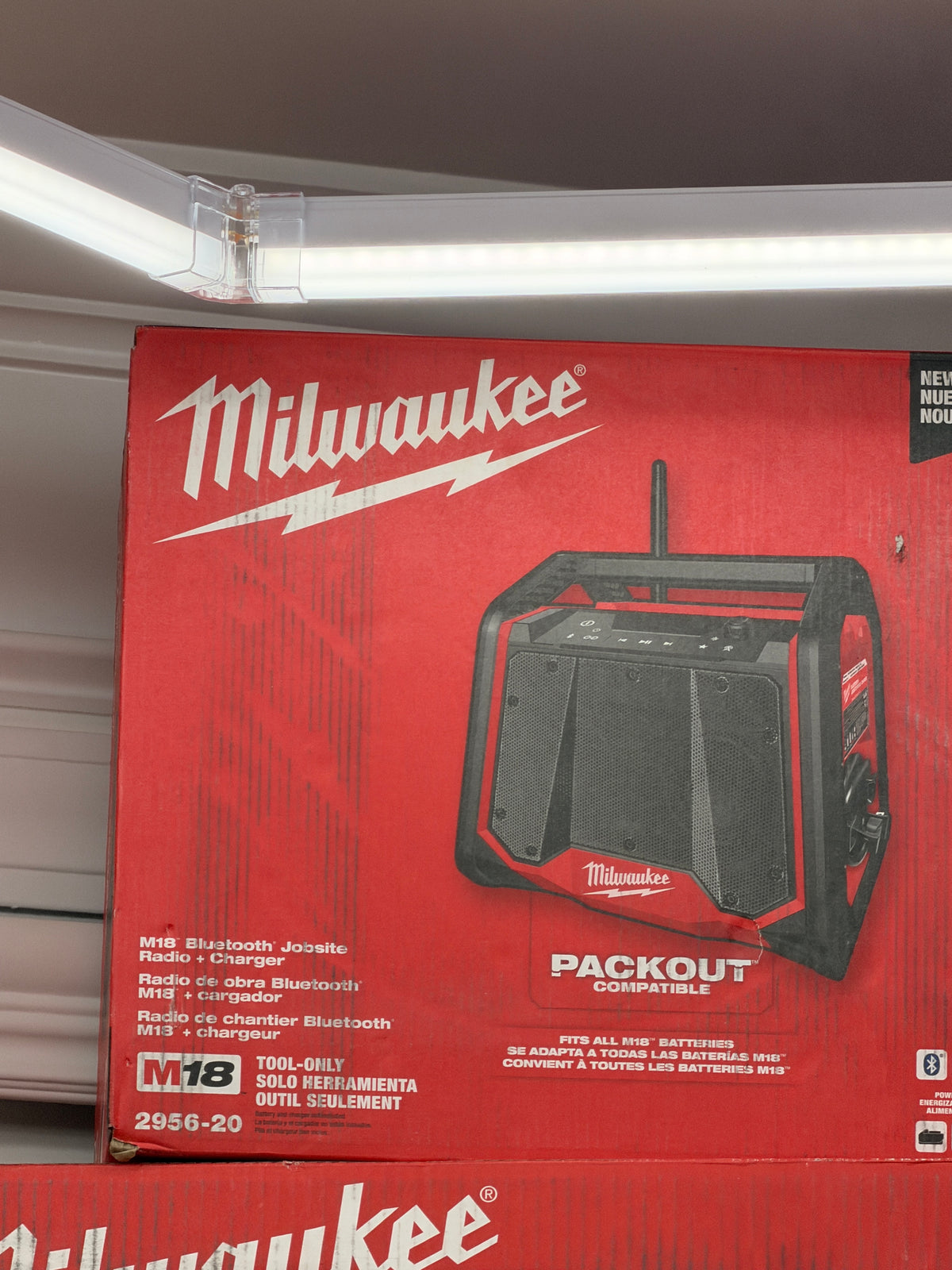 M18 Lithium-Ion Cordless PACKOUT Jobsite Radio/Speaker with Built-In Charger